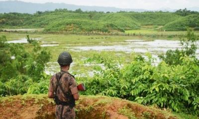 তুমব্রুর পর এবার উখিয়া সীমান্তে গোলাগুলি