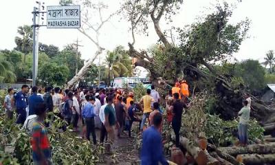 ১৯ ঘণ্টা পর ঢাকা-মাওয়া-বেনাপোল মহাসড়কে যানবাহন চলাচল শুরু