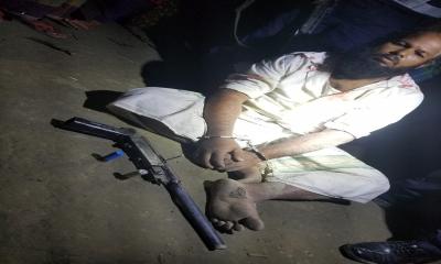 পাবনার আমিনপুরে অস্ত্রসহ ১ চরমপন্থী সদস্য আটক