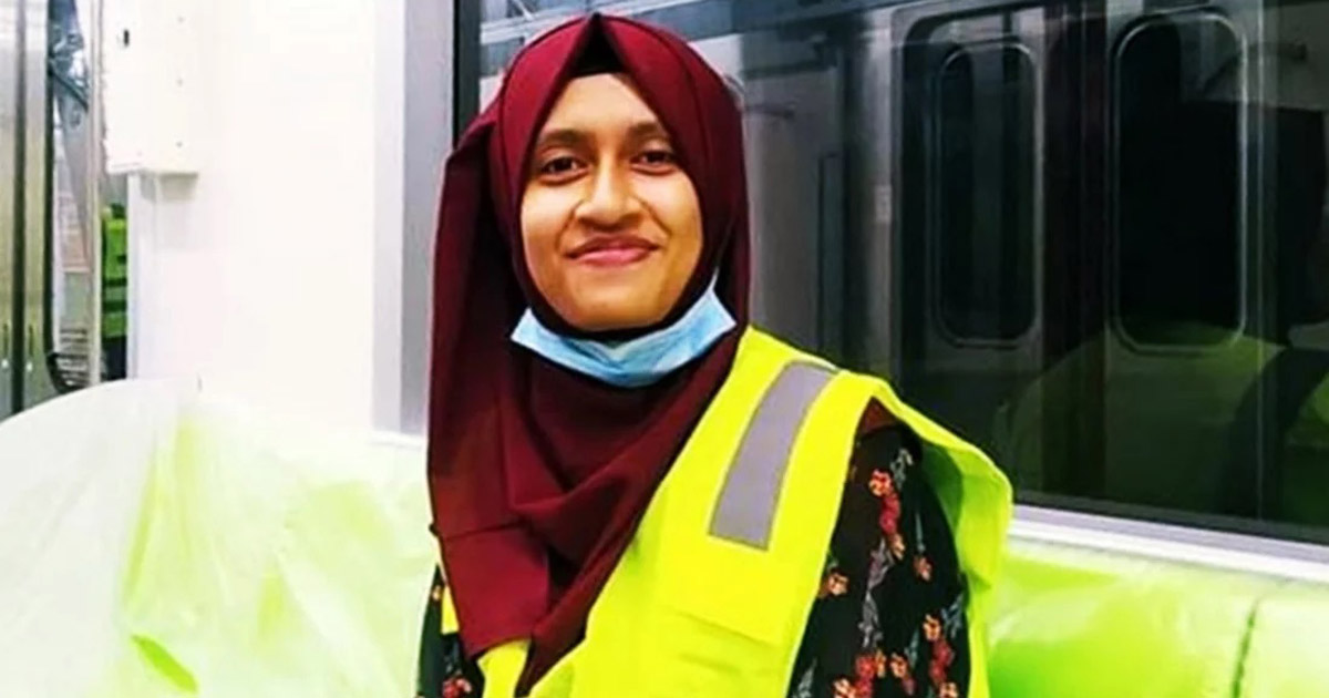 যাত্রাশেষে যা বললেন প্রথম মেট্রোরেল চালক মরিয়ম আফিজা
