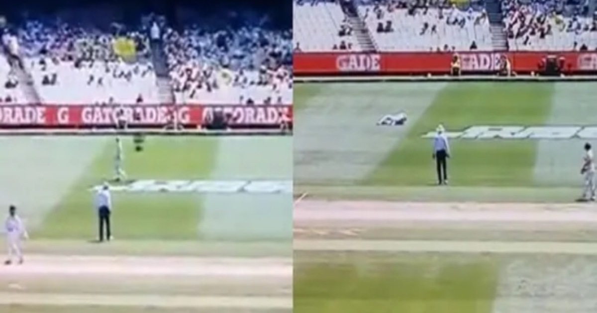 খেলার মধ্যেই স্পাইডার ক্যামের আঘাতে মাটিতে লুটিয়ে পড়লো প্রোটিয়া পেসার (ভিডিও)