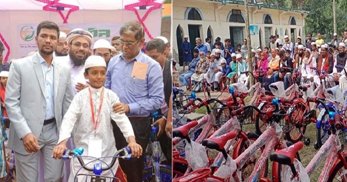 টানা ৪০ দিন জামায়াতে নামাজ পড়ে পুরস্কার পেল ১৬০ শিশু