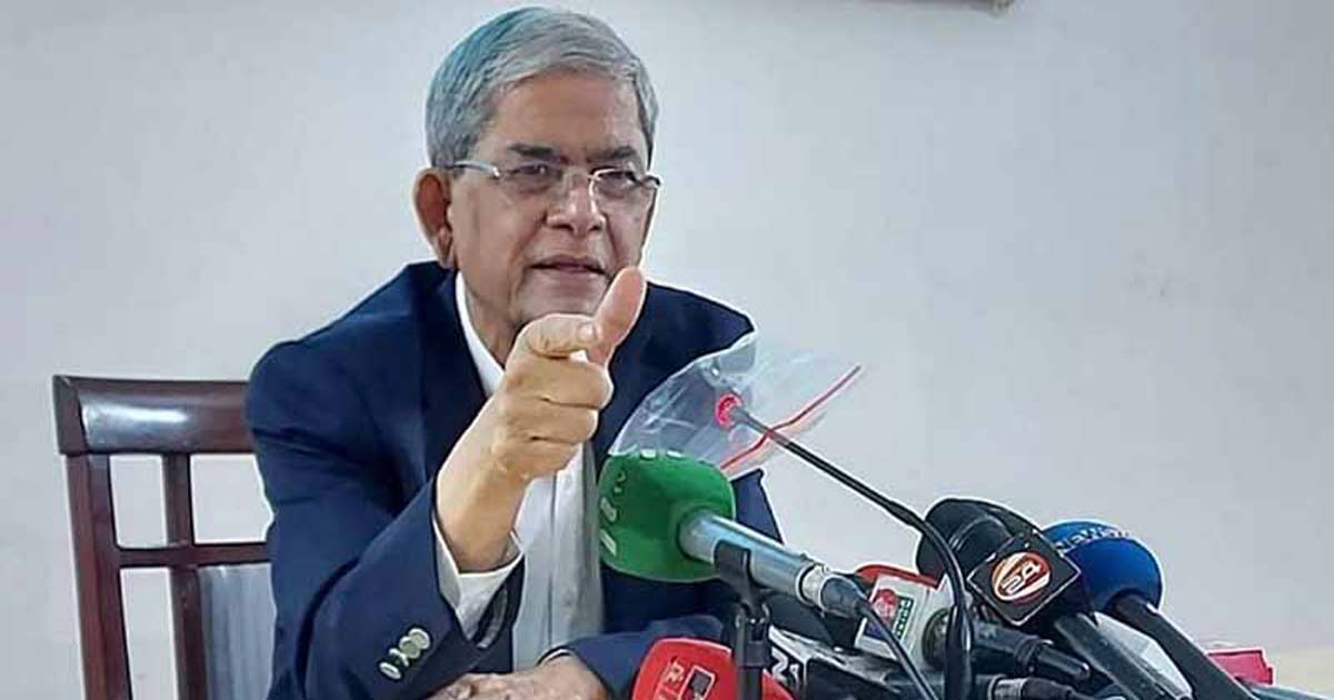 নয়াপল্টনেই গণসমাবেশ হবে: মির্জা ফখরুল