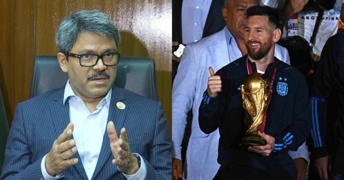 বিশ্বকাপ ট্রফি দেশে আনতে আর্জেন্টিনাকে প্রস্তাব দেবে বাংলাদেশ: পররাষ্ট্র প্রতিমন্ত্রী