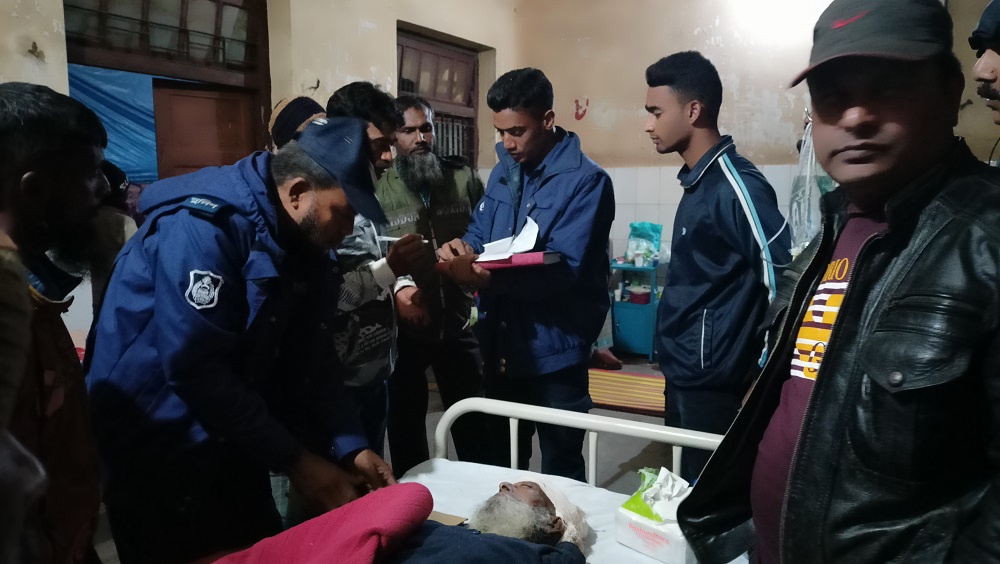 জানাজার নামাজ পড়ে বাড়ি ফেরার পথে দুর্ঘটনায় বৃদ্ধের মৃত্যু