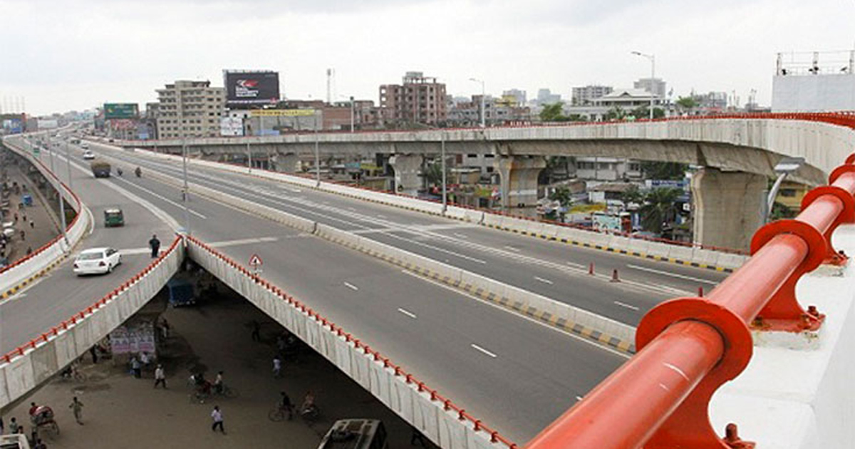 যাত্রাবাড়ীতে ফ্লাইওভার থেকে পড়ে যুবকের মৃত্যু