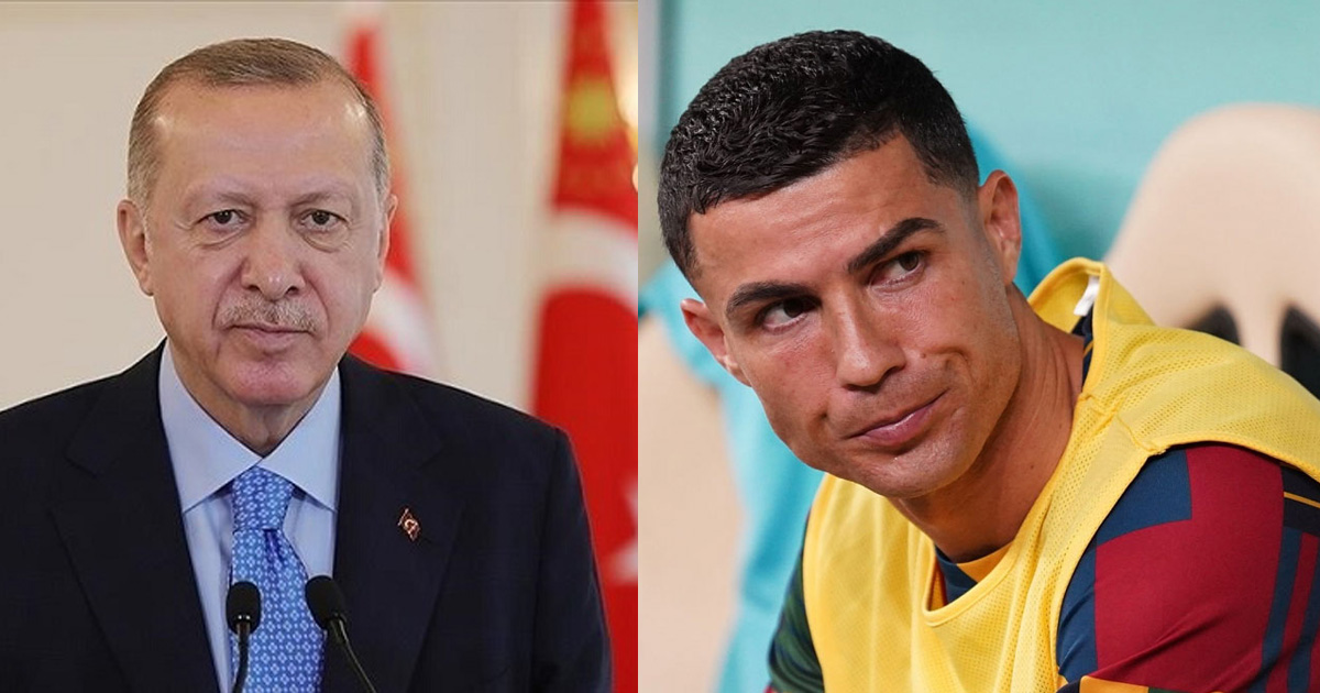 রাজনৈতিক নিষেধাজ্ঞার বলি হয়েছেন রোনালদো : এরদোগান