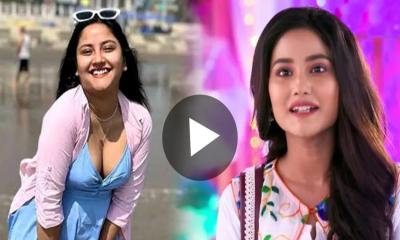 ছোট নীল পোশাকে উপচে পড়ছে যৌবন! ‘বড়’ হতে চাইছেন ‘তিতলি’ মধুপ্রিয়া