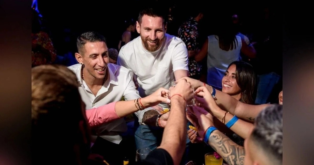 মেসিদের পার্টিতে আনন্দের ঝলক