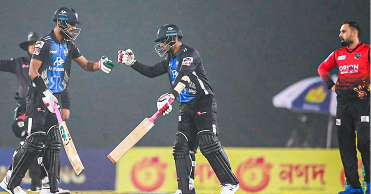 রনির অর্ধশতকে বড় সংগ্রহ রংপুরের