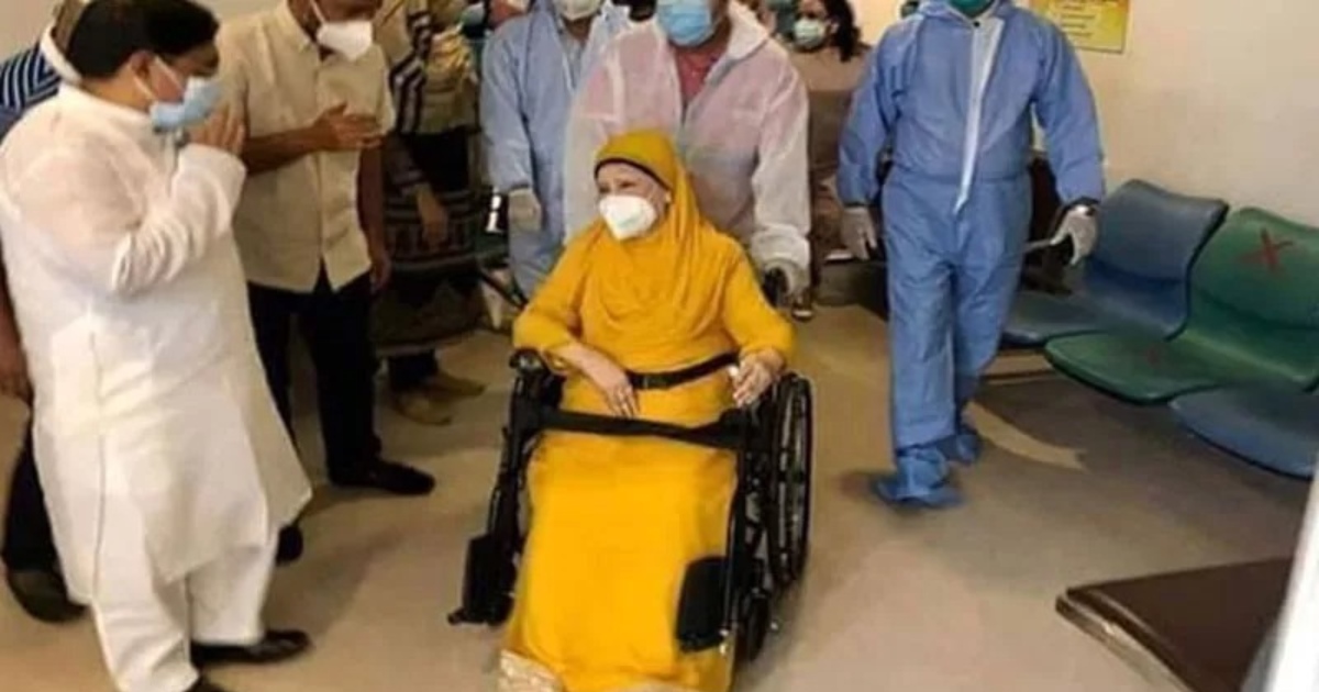 স্বাস্থ্য পরীক্ষার জন্য বিকেলে হাসপাতালে যাবেন খালেদা জিয়া