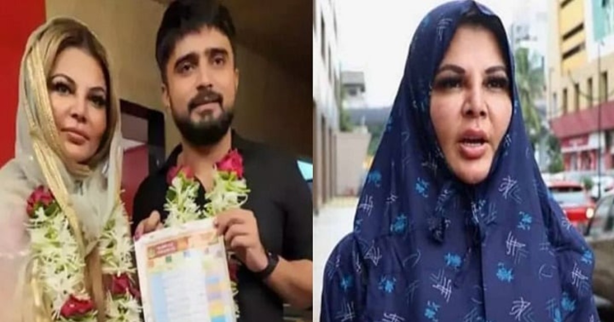 স্বামীকে নিয়ে ওমরাহ পালনে যেতে চান রাখি