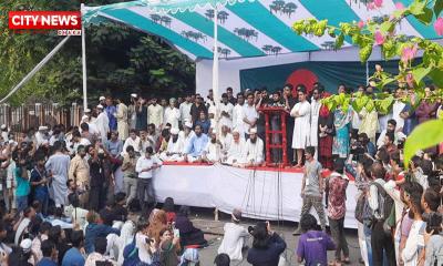 আ.লীগ নিষিদ্ধের দাবিতে ‘শাহবাগ ব্লকেডের’ ডাক হাসনাতের