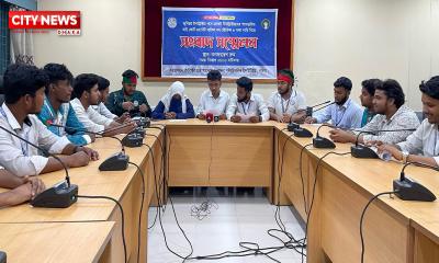 ৬ দফা দাবিতে পাবনা পলিটেকনিক শিক্ষার্থীদের সংবাদ সম্মেলন