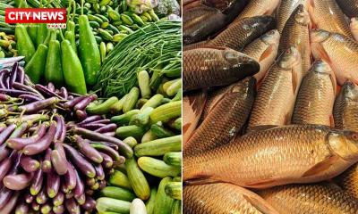 সবজির বাজার চড়া, মাছের দামও বাড়তি