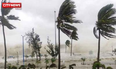 দুপুরের মধ্যে ৬০ কিমি বেগে ঝড়ের পূর্বাভাস