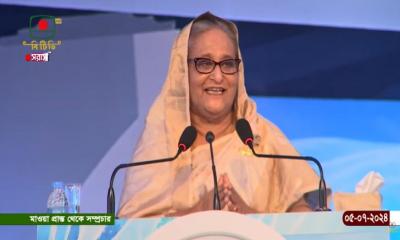 অনেক ঝড়ঝাপটা পার করে পদ্মাসেতু নির্মাণ করতে হয়েছে : প্রধানমন্ত্রী