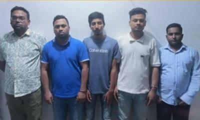 সাবেক স্বাস্থ্যমন্ত্রী জাহিদ মালেকের বাসা থেকে ছাত্রলীগ ও যুবলীগের ৫ নেতা গ্রেফতার