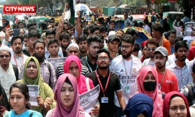 ইসরাইলি আগ্রাসনের প্রতিবাদে মার্কিন দূতাবাসের সামনে বিক্ষোভ