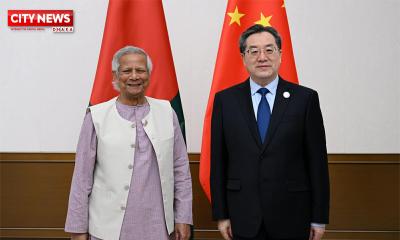 ঝুঝিয়াংয়ের সঙ্গে প্রধান উপদেষ্টার বৈঠক