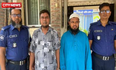 ফরিদপুরের সালথায় দুই সেচ্ছাসেবক লীগ নেতা আটক