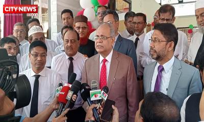 সাতক্ষীরায় ন্যায়কুঞ্জ উদ্বোধন করলেন বিচারপতি মাহমুদুল হক