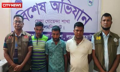 লালমনিরহাটে ইজিবাইক চোর চক্রের ৩ সদস্য গ্রেফতার
