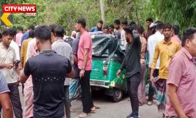 রাঙ্গামাটিতে পিকআপভ্যান-সিএনজি সংঘর্ষে নিহত ৫