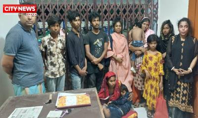 ভারতে পাচারকালে সাতক্ষীরা সীমান্তে ১২ নারী-শিশু উদ্ধার