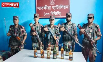 সাতক্ষীরায় বিজিবির অভিযানে মাদক সহ ছয় লক্ষ টাকার মাল জব্দ
