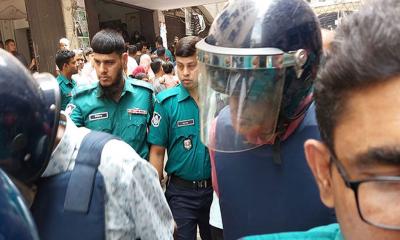 যাত্রাবাড়ি থানার সাবেক ওসি আবুল হাসান ৩ দিনের রিমান্ডে