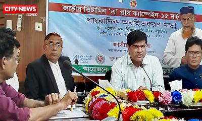 নড়াইলে ৯৮ হাজারের বেশি শিশুকে ভিটামিন ‘এ’ প্লাস ক্যাপসুল খাওয়ানোর উদ্যোগ