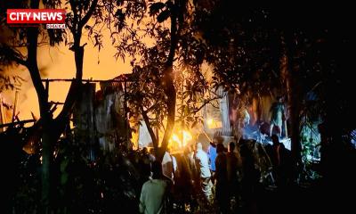 নাটোরে অগ্নিকাণ্ডে বাড়ি পুড়ে ছাই, ছয় লক্ষ টাকার ক্ষয়ক্ষতি