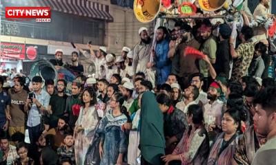 শাহবাগ ছেড়ে ইন্টারকন্টিনেন্টাল মোড়ে আন্দোলনকারীরা