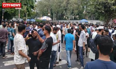 দাবি আদায় না হওয়া পর্যন্ত জগন্নাথ বিশ্ববিদ্যালয়ে ‘কমপ্লিট শাটডাউন’ ঘোষণা আন্দোলনকারীদের