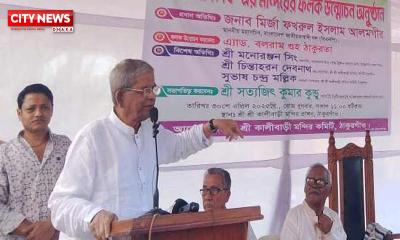 হিন্দু-মুসলিম এক বৃত্তে দুটি ফুল: মির্জা ফখরুল