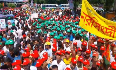 বিএনপির তারুণ্যের সমাবেশ: রাজধানীতে তীব্র যানজট