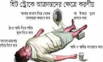 তাপ প্রবাহে হিট স্ট্রোক ও করণীয়