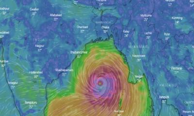 কক্সবাজারের স্থলভাগে মোখা, বাতাসের গতি ৮০ কিমি