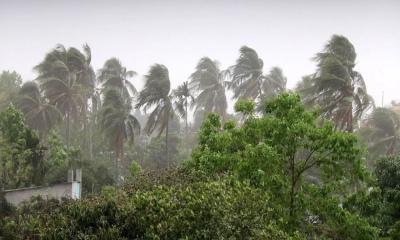 ৯ এলাকায় ৬০ কিলোমিটার বেগে ঝড়-বৃষ্টির আভাস