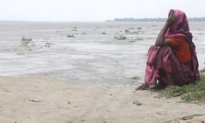 বর্ষার শুরুতেই আগ্রাসী যমুনা, বিলীন অর্ধশত বসতবাড়ি