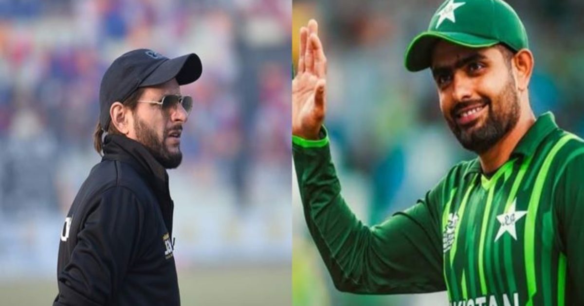 বাবরকে অধিনায়ক থেকে সরানোর বিতর্কে মুখ খুললেন আফ্রিদি