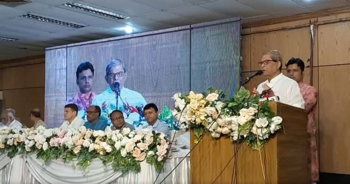 আওয়ামী লীগ কাওয়ার্ড সরকার : ফখরুল