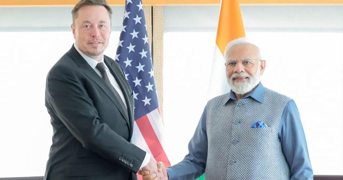 মোদি-মাস্ক বৈঠক, ভারতে কারখানা করবে টেসলা