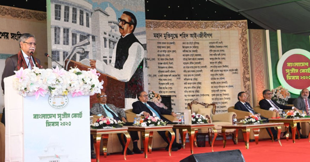 দ্রুত ন্যায়বিচার নিশ্চিতে সর্বাত্মক প্রচেষ্টা অব্যাহত রাখতে হবে: রাষ্ট্রপতি