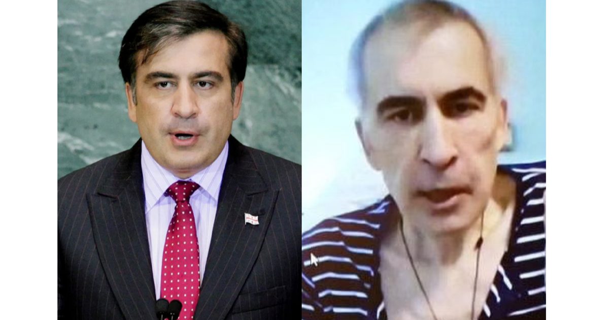 জর্জিয়ার সাবেক প্রেসিডেন্টকে দেখে আঁতকে ওঠলেন অনেকে