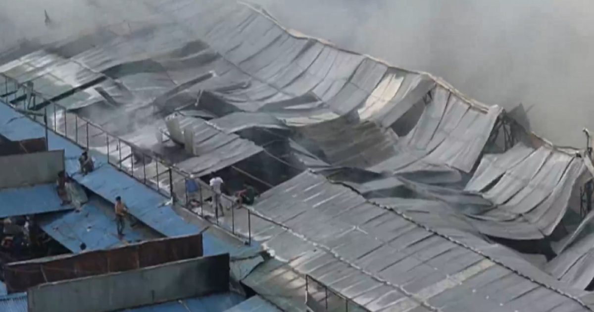 কৃষি মার্কেটের ভয়াবহ আগুন ৬ ঘণ্টার চেষ্টায় নিয়ন্ত্রণে: ফায়ার সার্ভিস