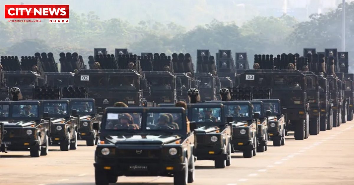 ১০০ কোটি ডলারের অস্ত্র কিনেছে মিয়ানমার দুই বছরে