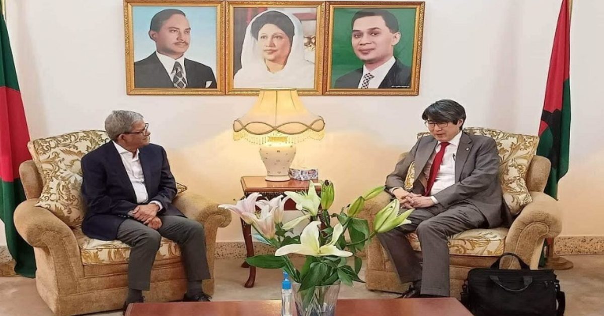 বিএনপির সঙ্গে বৈঠকে ঢাকায় নিযুক্ত জাপানি রাষ্ট্রদূত