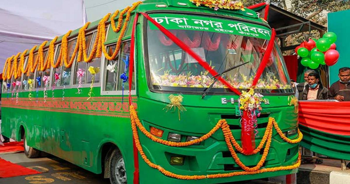 নভেম্বরে ঢাকায় চলবে ১০০ বৈদ্যুতিক বাস: কাদের
